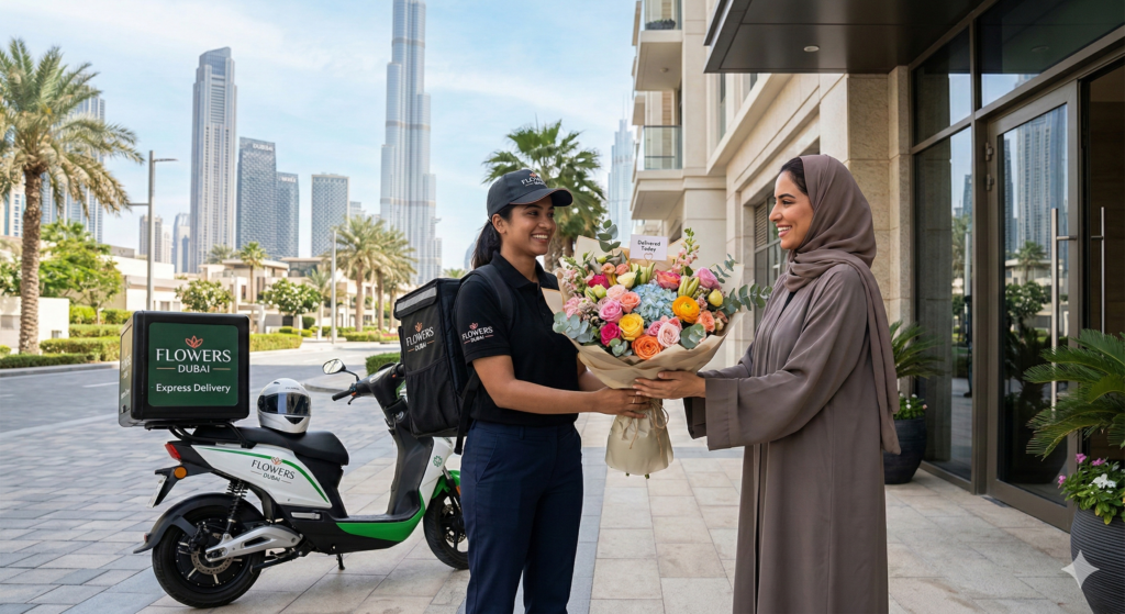 same day flower delivery Dubai