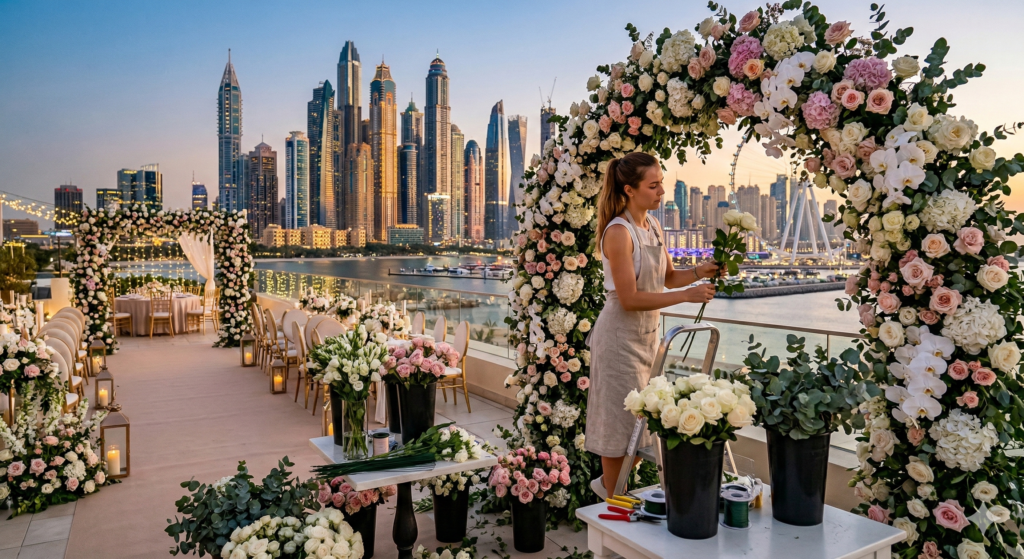 wedding florist Dubai