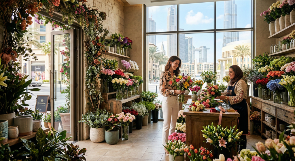 best flower shop in Dubai