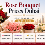 rose bouquet prices Dubai cost comparison with premium red roses