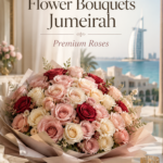 luxury flower bouquets Jumeirah with imported roses and premium floral arrangements